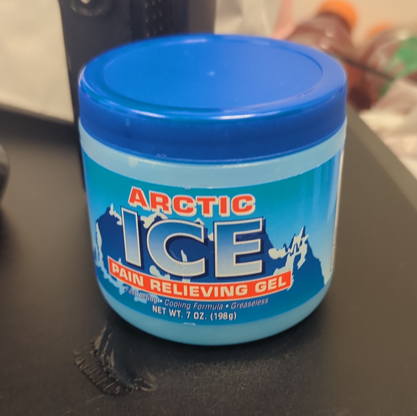 1 ARCTIC ICE Pain Relieving Gel Fast Acting Cooling Formula Greaseless 7 oz ea.