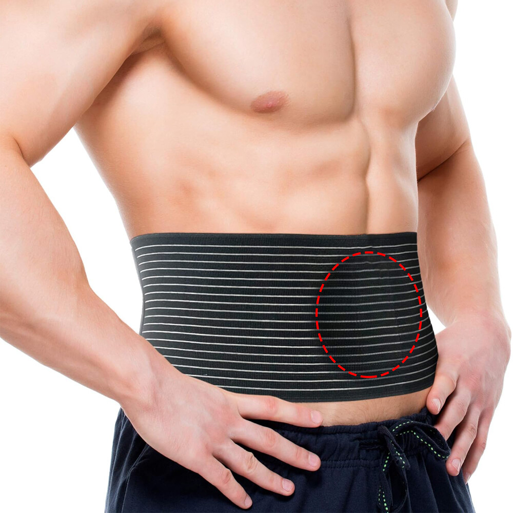 Cinturón De Hernia Umbilical Fajas Abdominal Con Soporte Para El Ombligo Unisex