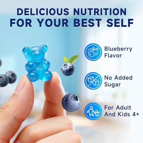Magnesium Glycinate Gummies 600mg Sugar Free 120ct Sleep Support