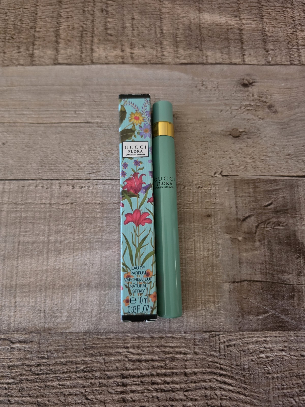 Gucci Flora Gorgeous Jasmine EDP Travel Size Spray 10ml New In Box