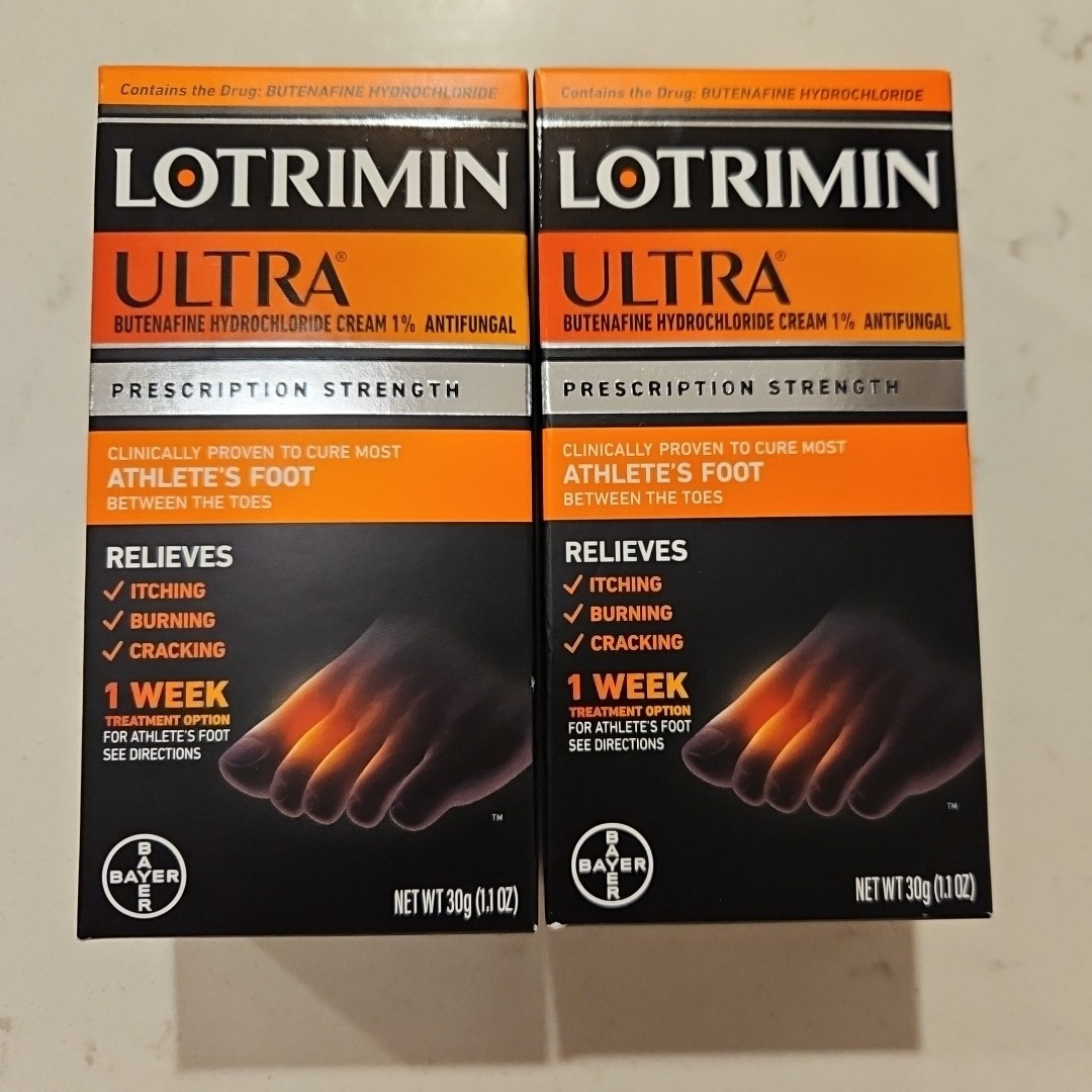 Lotrimin Ultra 1 Week Treatment Antifungal Cream 1.1oz Exp 2025+