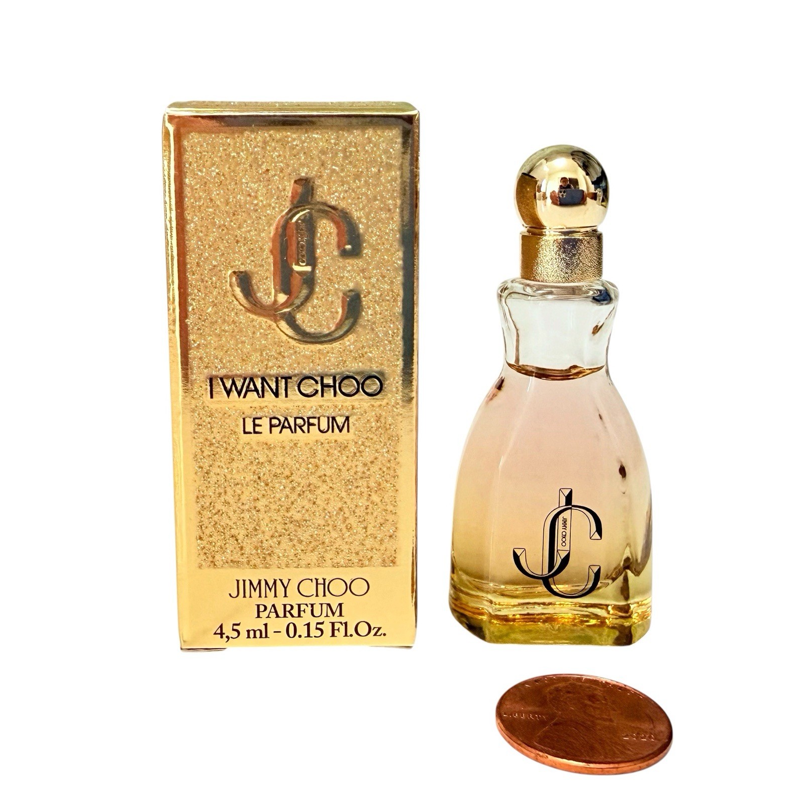 Jimmy Choo I Want Choo Le Parfum Mini Splash Dabber 4.5 ml 0.15 oz New In Box