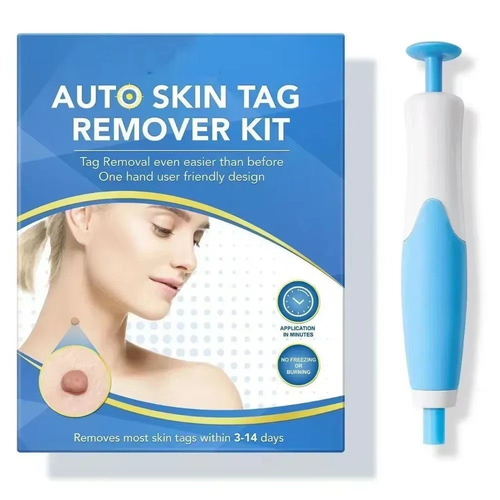 2-in-1 Skin Tag Removal Pen – Painless Mole, Wart & Acne Removal Tool Kit