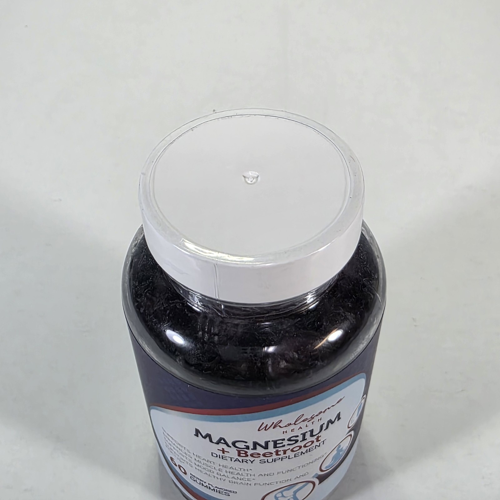 Wholesome Health Magnesium + Beetroot Heart Health 60 Raspberry Gummies EXP 2027