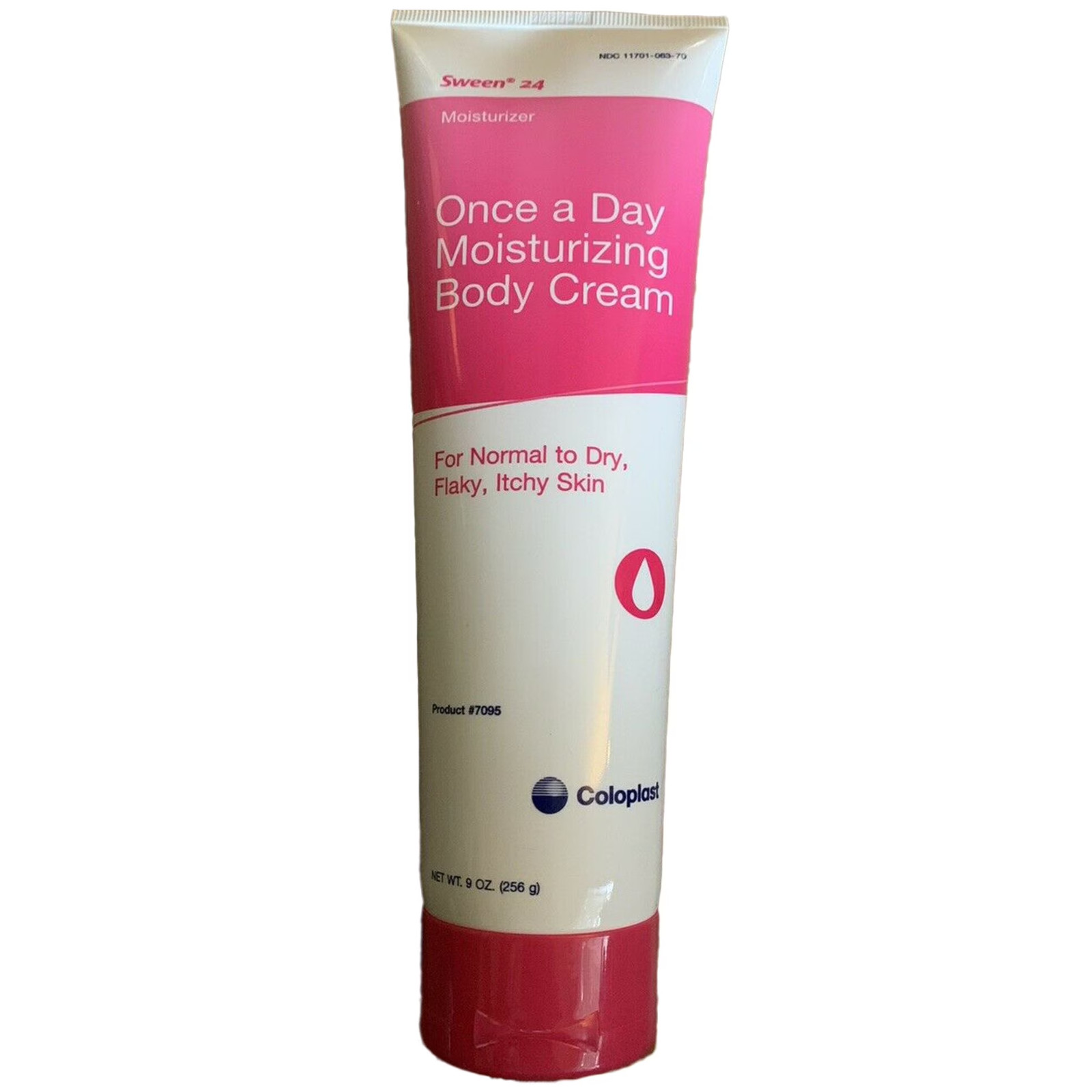 Sween 24 7095 Once a Day Moisturizing Skin Protectant Body Cream 9oz – 1 Tube