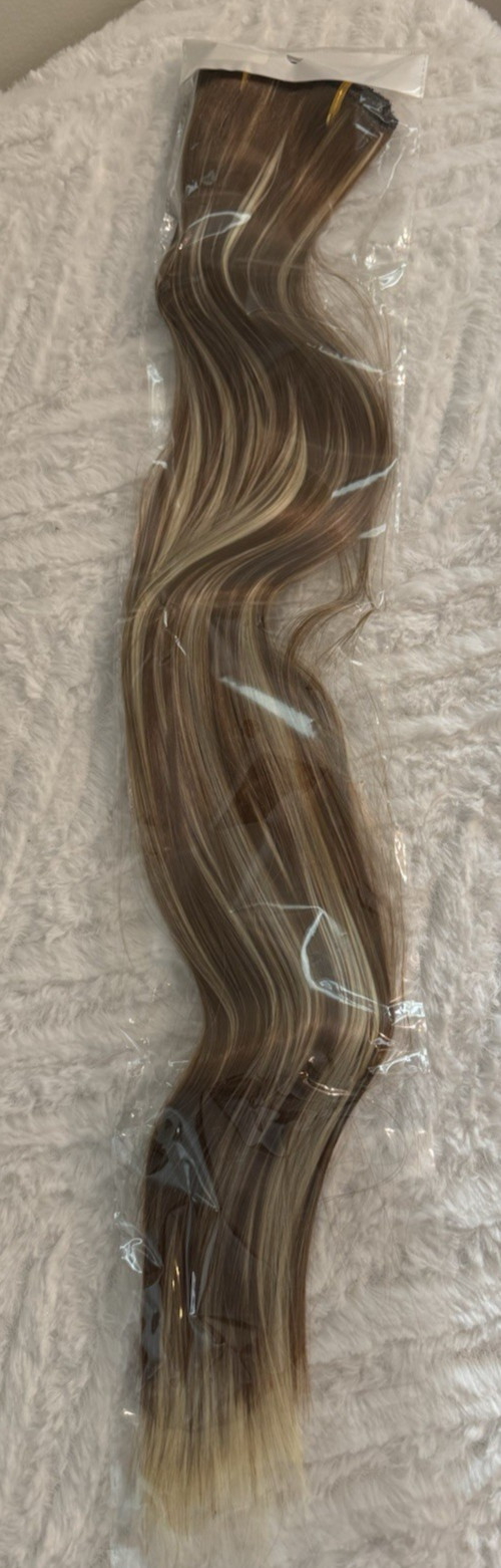 US 8 Pieces Clip In Hair Extensions Full Head Natural As Human Real Thick Wavy