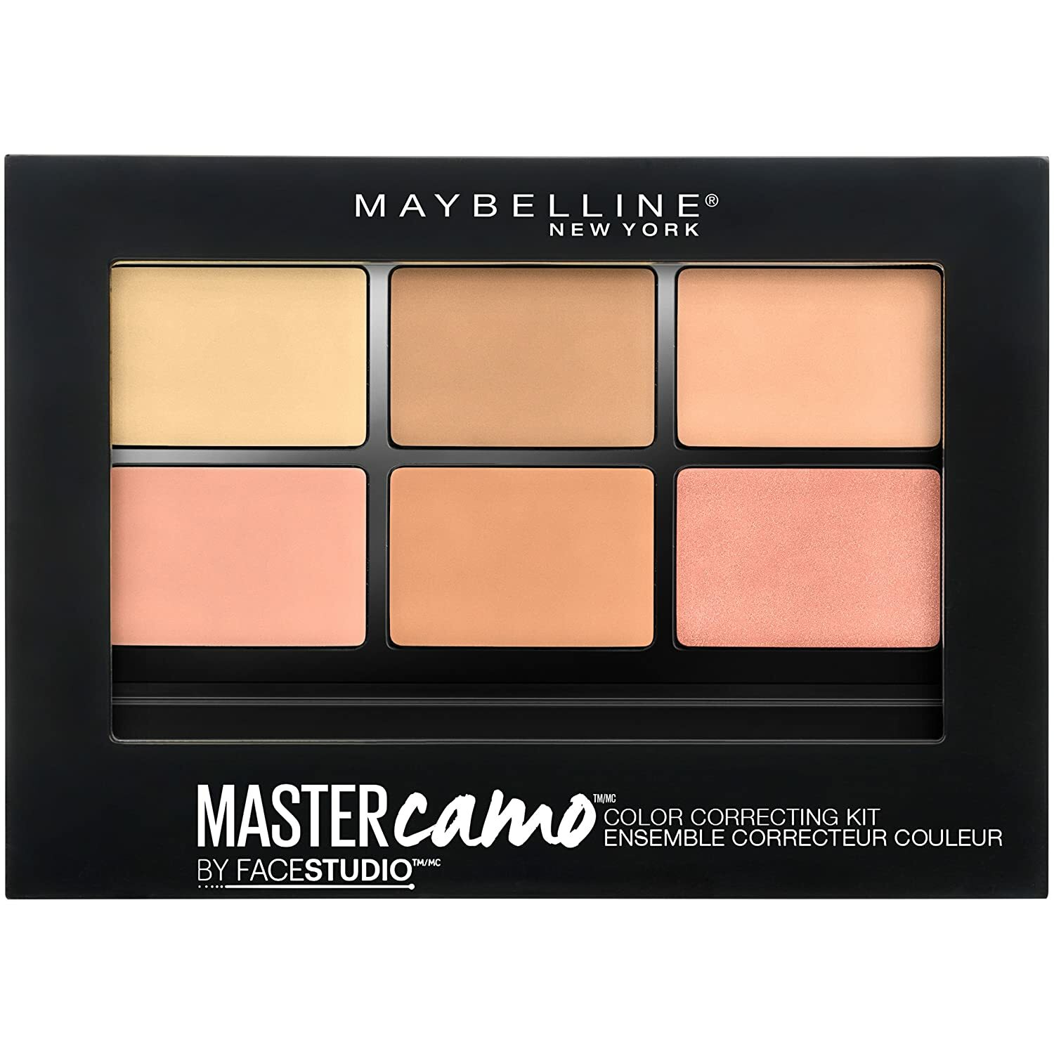 Maybelline Facestudio Master Camo Color Correcting Kit, Medium/Deep (see detail)