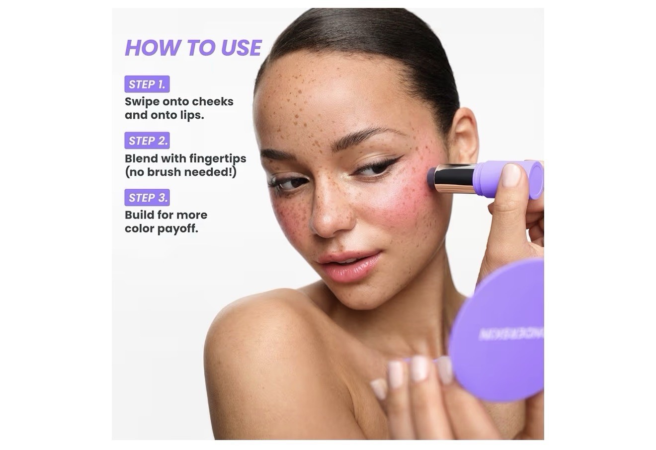 Wonder Beauty Cream Blush Stick Phlush Stick pH Adjusting Blush 8.4 g / 0.30 oz