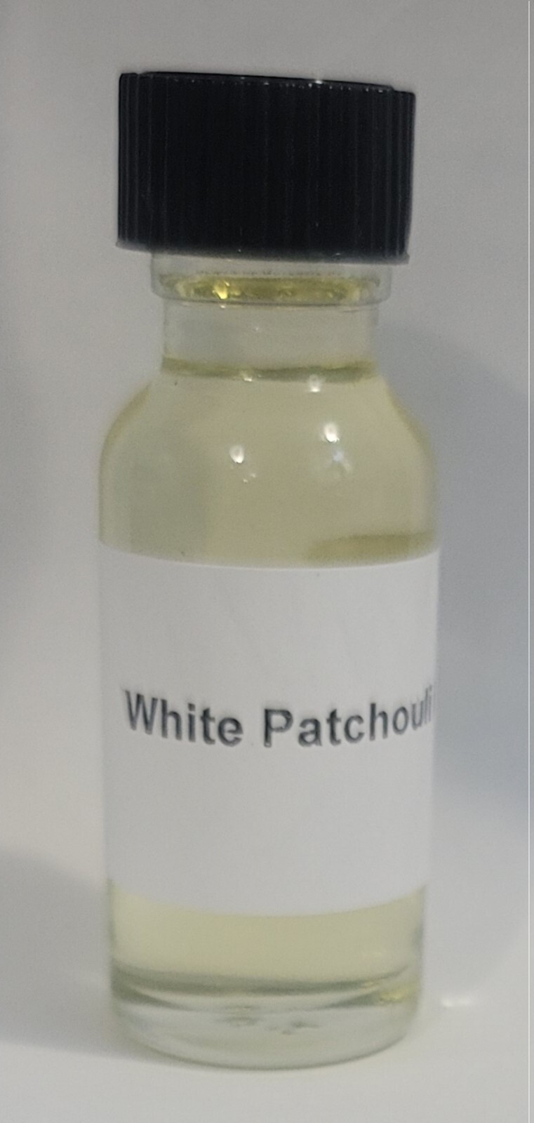 White Patchouli Oil Body Fragrance Perfumed Scented 1/2 oz (15 ml) Splash Bottle