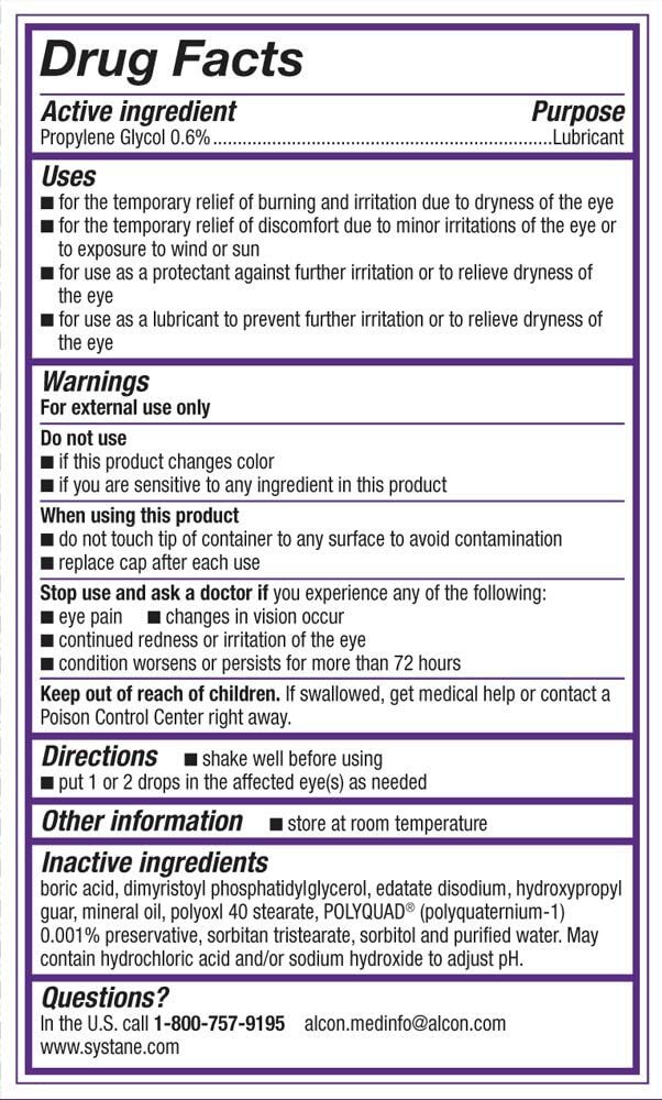 ALCON SYSTANE – COMPLETE – DRY EYE RELIEF – TWIN PACK – 2 X 10ML – EXP. 1/2025
