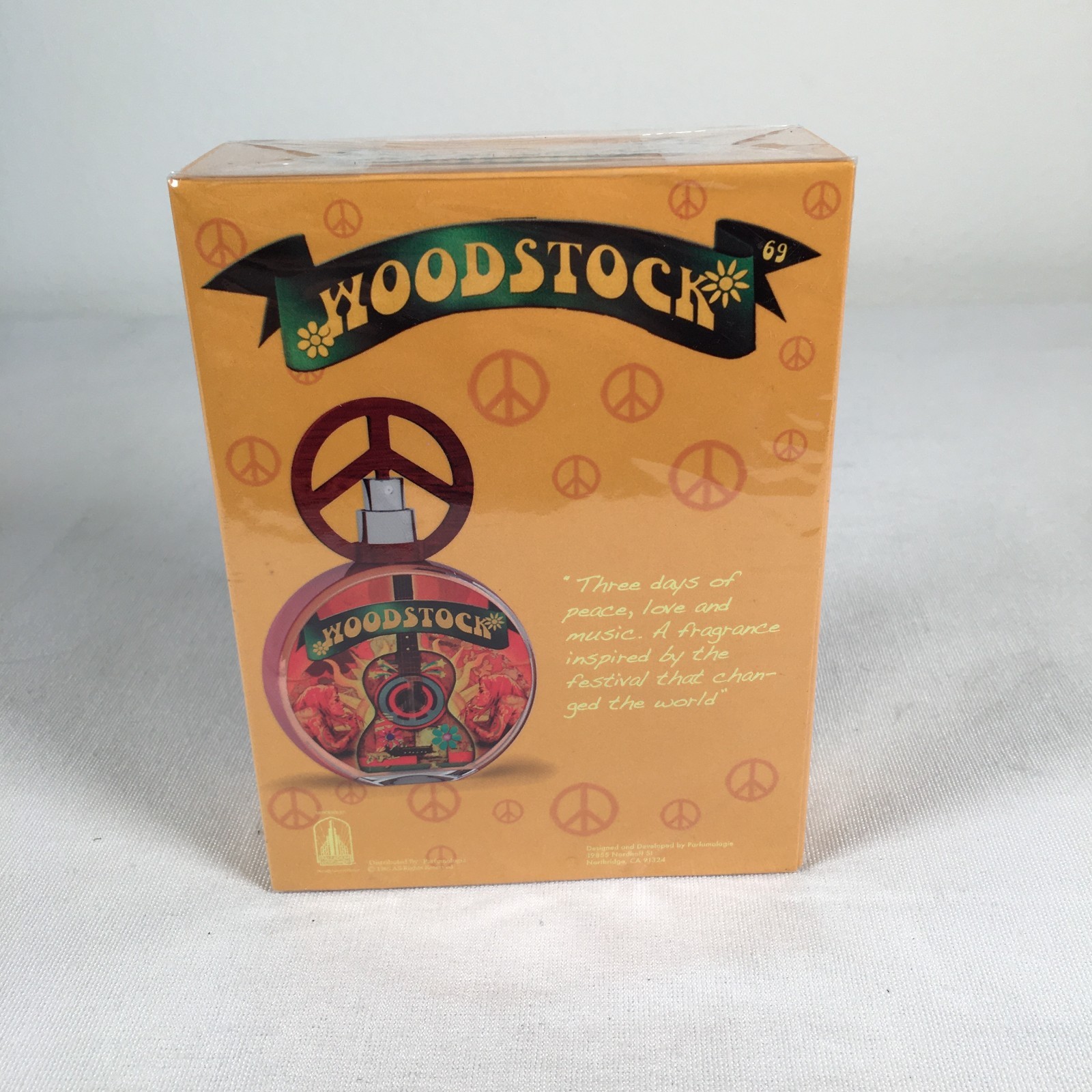 Vintage 1985 Woodstock Eau de Parfum for Women by Parfumologie 3.4 oz Sealed