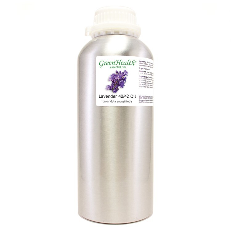 32 fl oz Lavender 40/42 Essential Oil (100% Pure & Natural) in Aluminum Bottle
