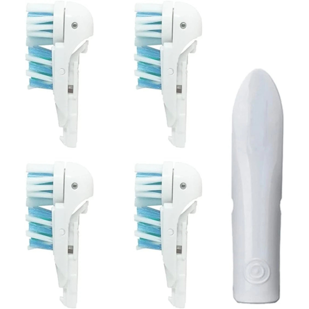 Sensitive Replacement Toothbrush Heads Compatible with Oral-B Cross Action Power