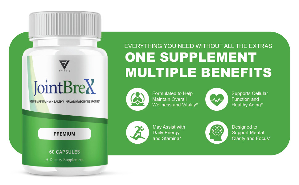 Joint Brex Advanced Joint Support, JointBrex Supplement (60 Capsules)