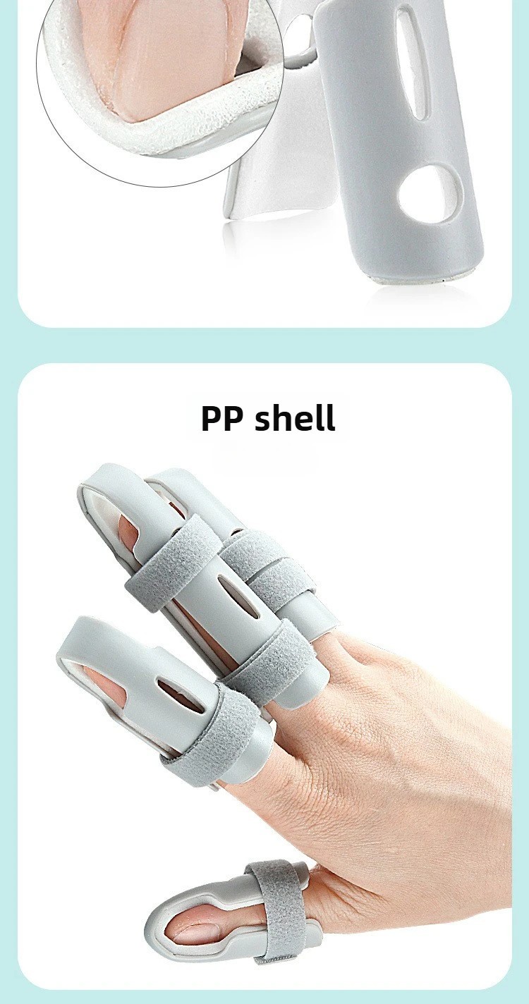1PC Finger Splint Support Brace Finger Immobilizer Sleeve Injury Recovery