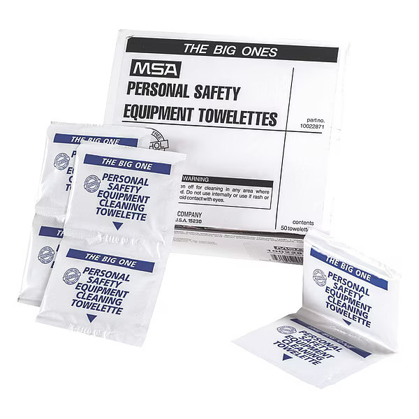 Msa Safety Respirator Wipes,Size 8″ x 11 10022871 Msa Safety 10022871 8 in x 11