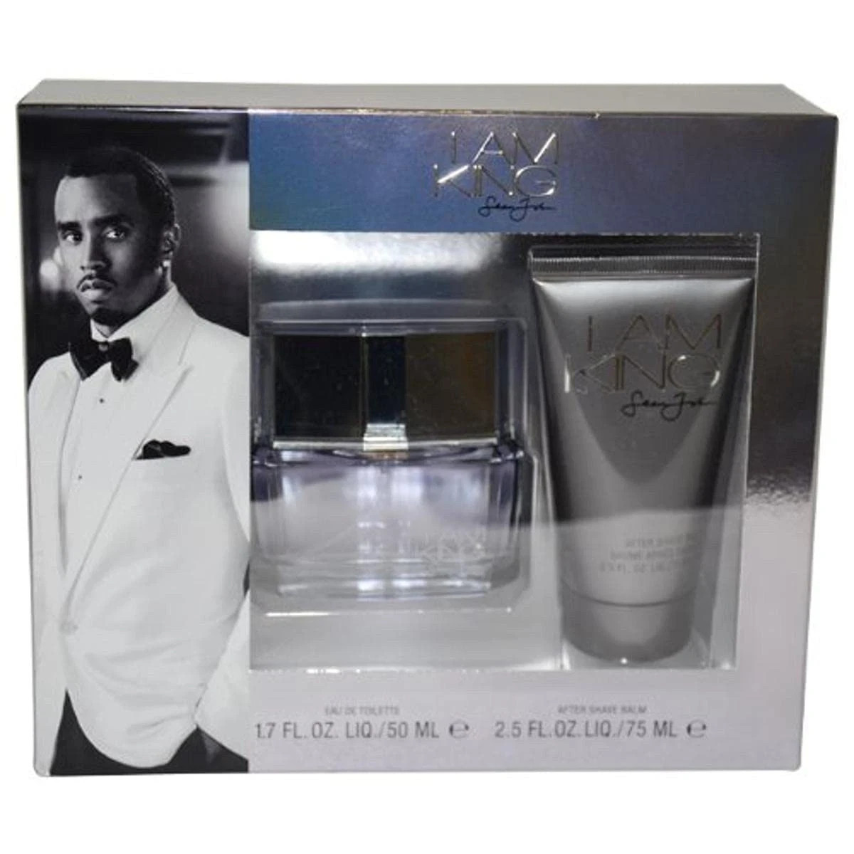 I Am King Sean John Men’s 2pc Gift Set 1.7oz EDT + 2.5oz After Shave Balm
