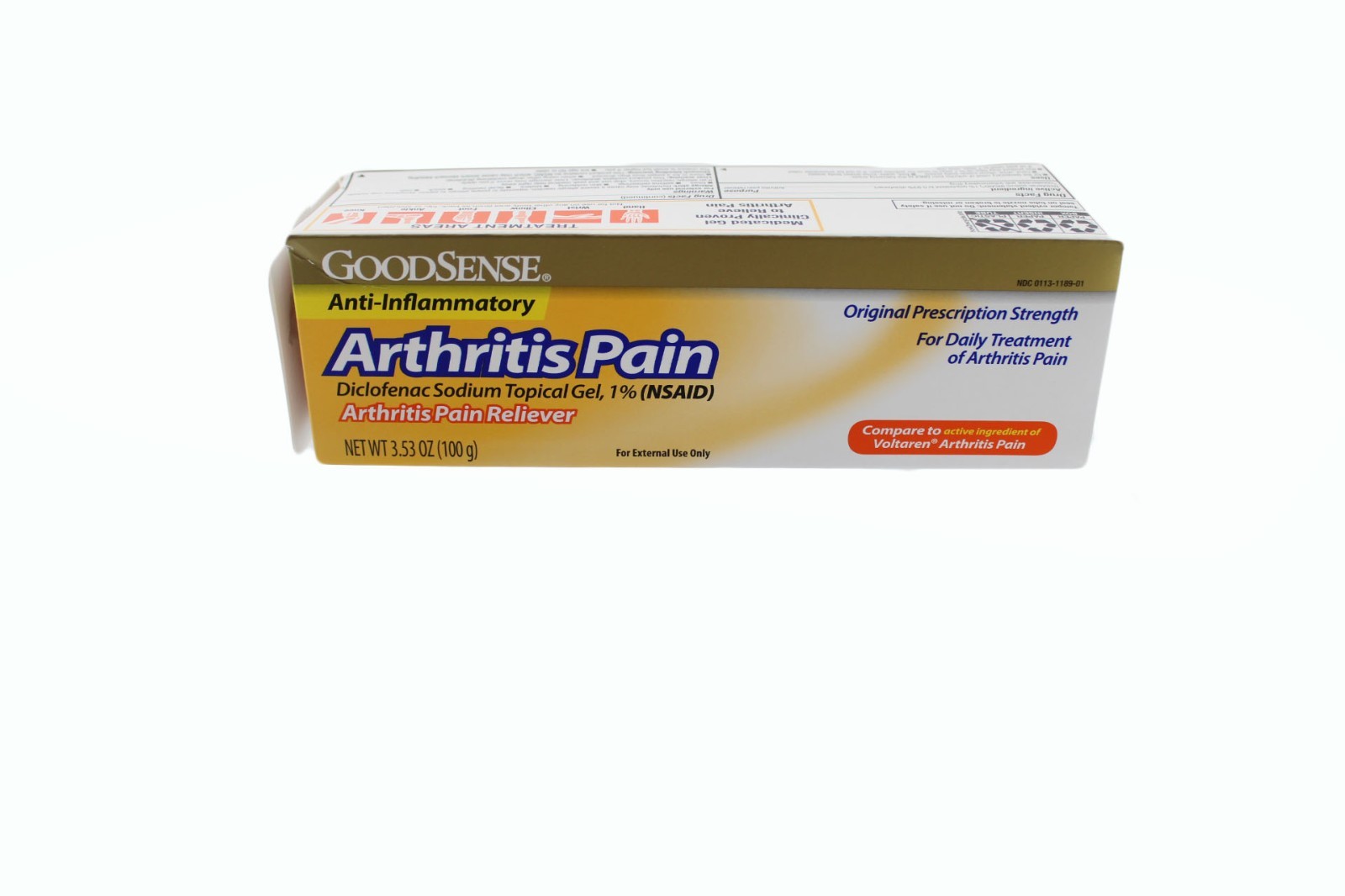 GoodSense Arthritis Pain Relief Gel Diclofenac Sodium 1 Percent 3.53 oz
