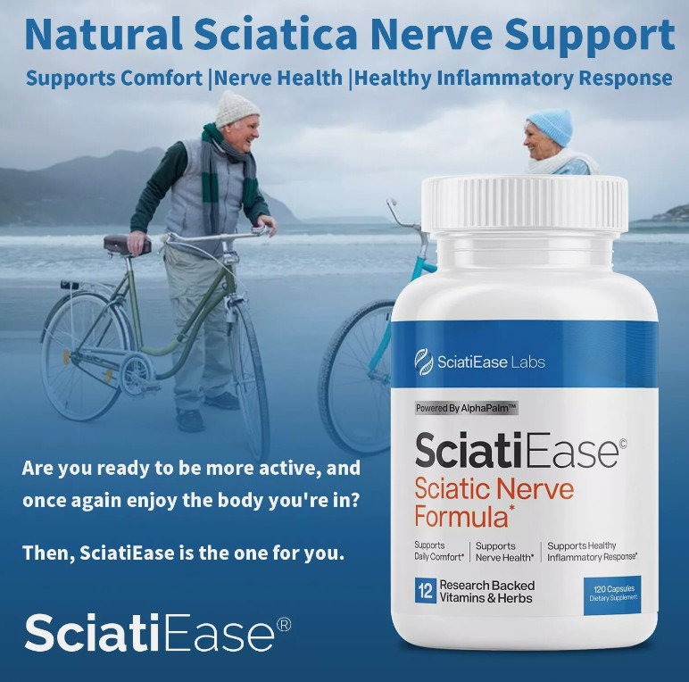 Pack SciatiEase Labs Sciati Ease Sciatic Nerve Formula 120 Cap NEW !