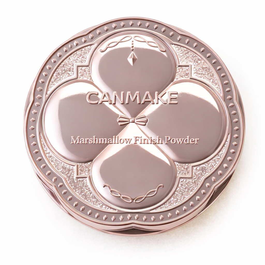 CANMAKE Marshmallow Finish Pressed Face Powder MB Matte Beige Ochre SPF50 Japan