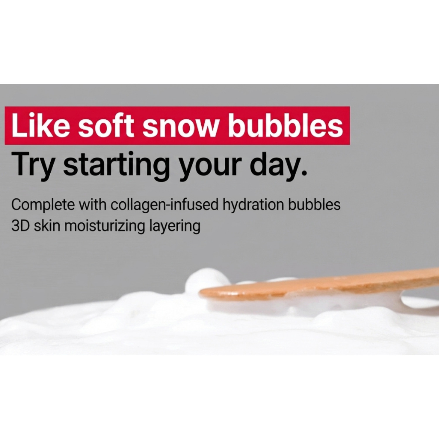 ISOV 3D & Collagen Snow Solution 200mL bubble toner / K-Beauty / Free Gift