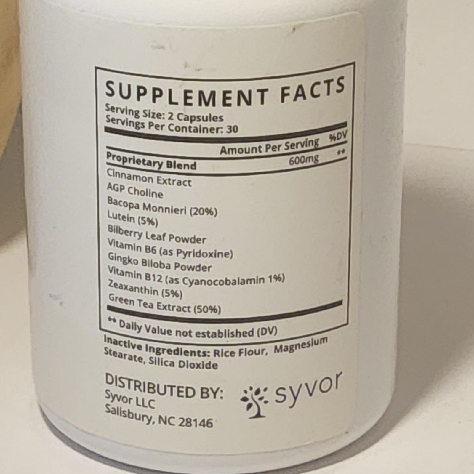 Syvor Kick Start Advanced Formula Balanced Sugar – 60 Capsules – Exp 4/2027