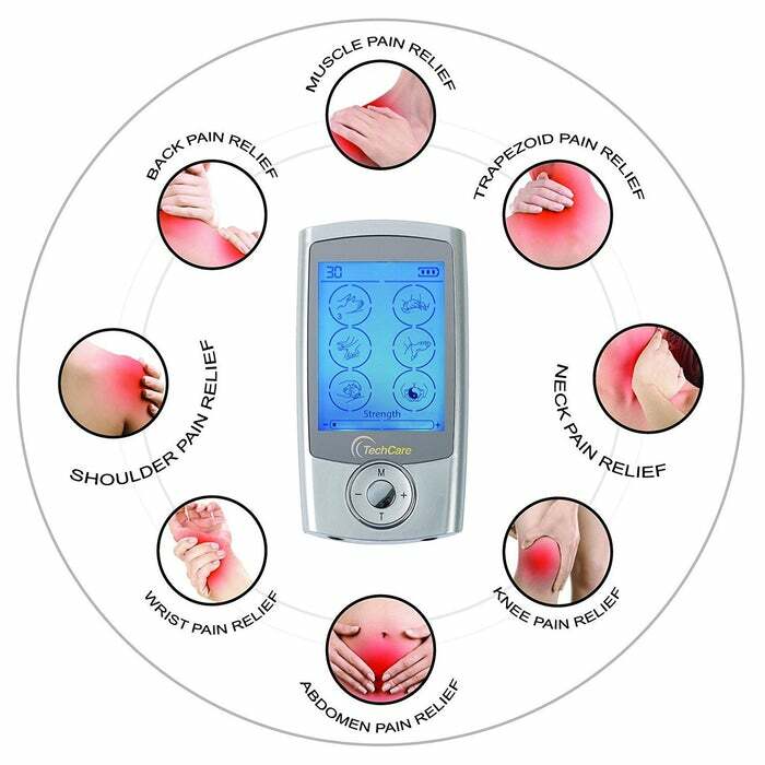 Tens Unit Electrotherapy Massager Device Pulse Machine Set With Slipper and Belt