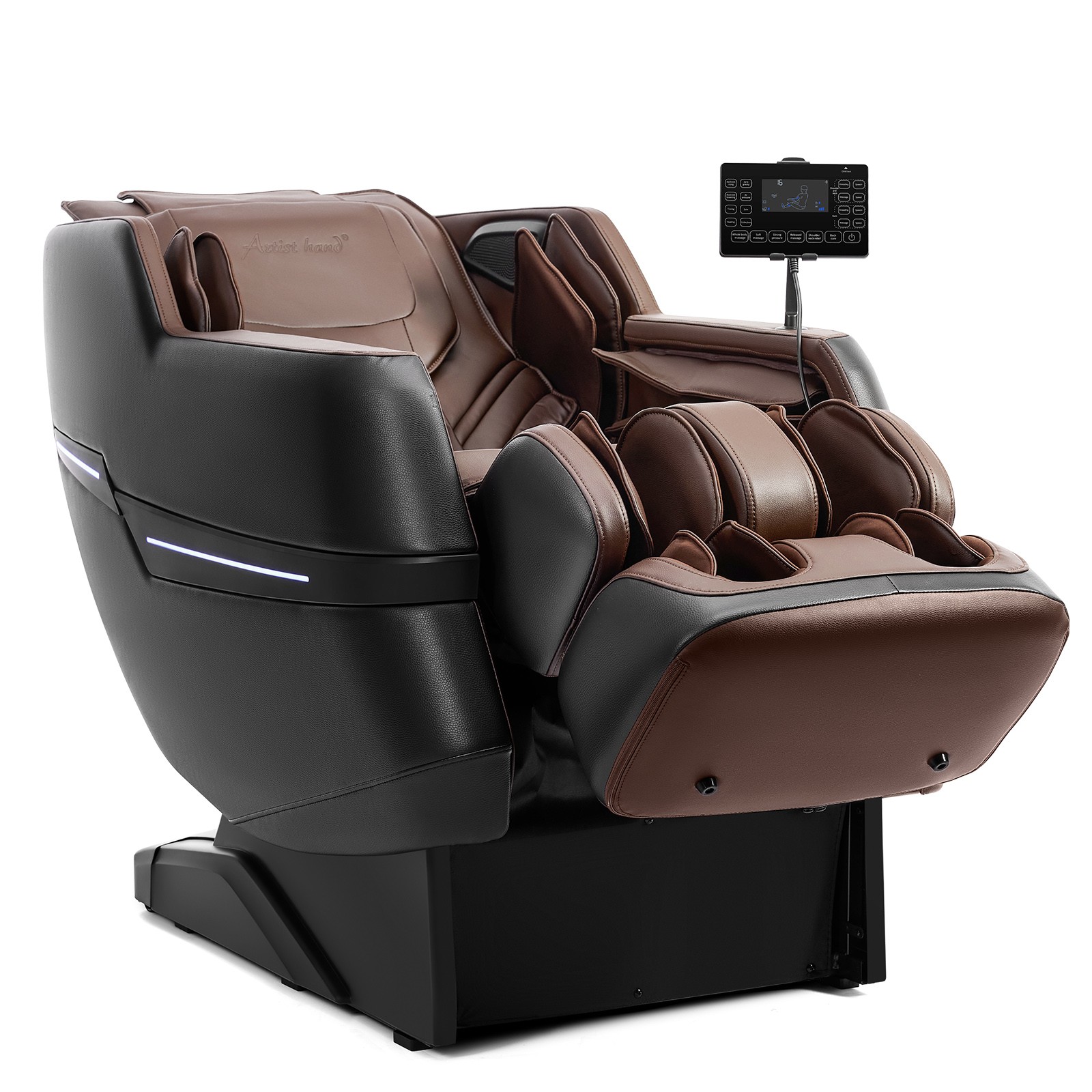 Full Body Zero Gravity Recline Massage Chair with Shiatsu, Heating, Foot Roller
