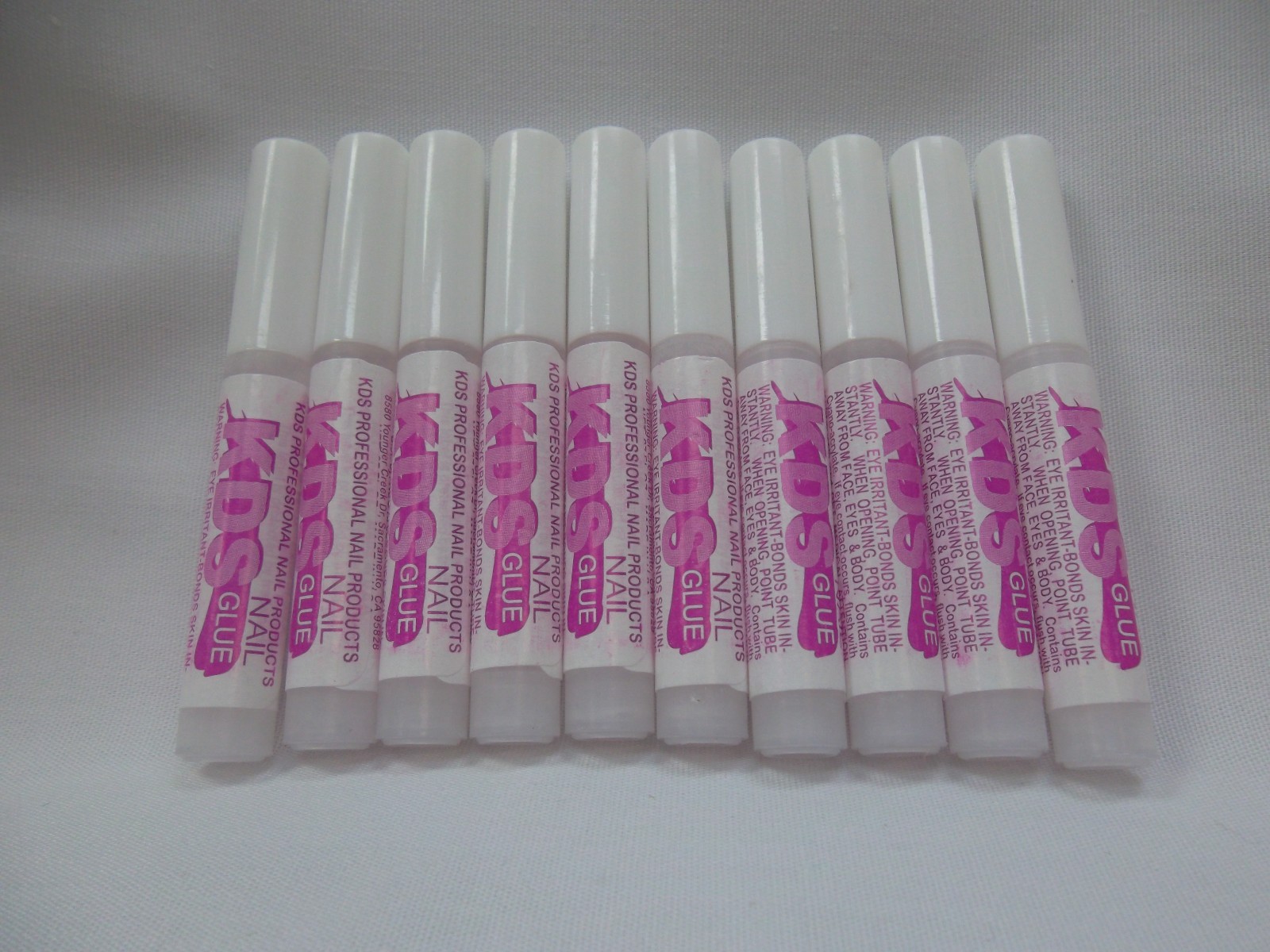 10 pc. KDS Nail Tip Glue – Super Bond For Acrylic Nails – NEW FREE SHIP