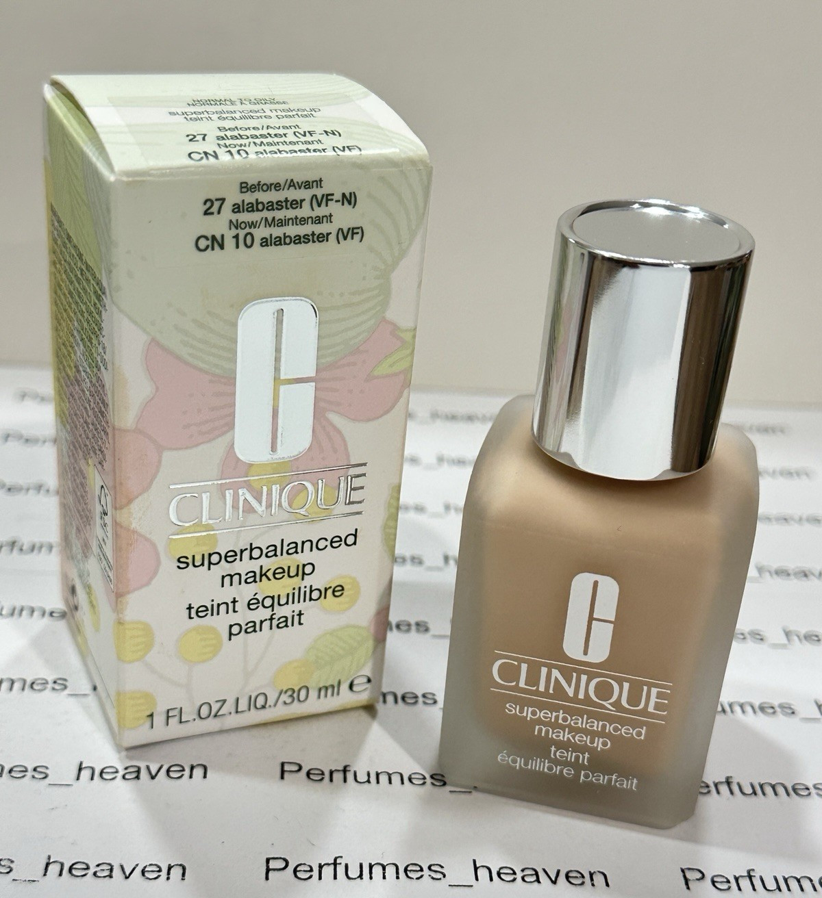 Clinique Superbalanced Makeup Foundation 27 Alabaster (VF) CN 10 ~ 1oz / 30ML