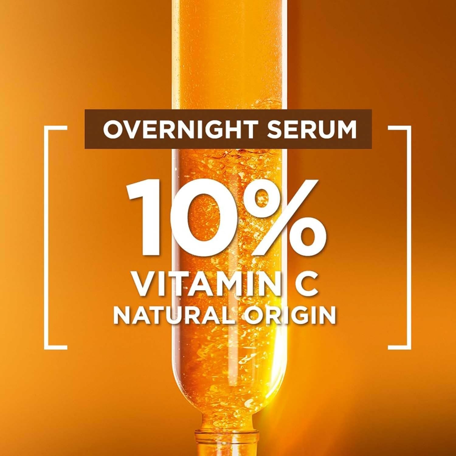 Garnier Bright Complete Night Vitamin C Serum 15ml Skin Care Free Shipping