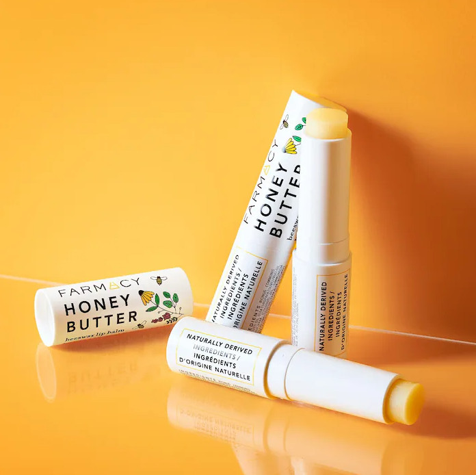 NIB 100% Authentic Farmacy Honey Butter Beeswax Lip Balm, 0.12 oz / 3.4 g