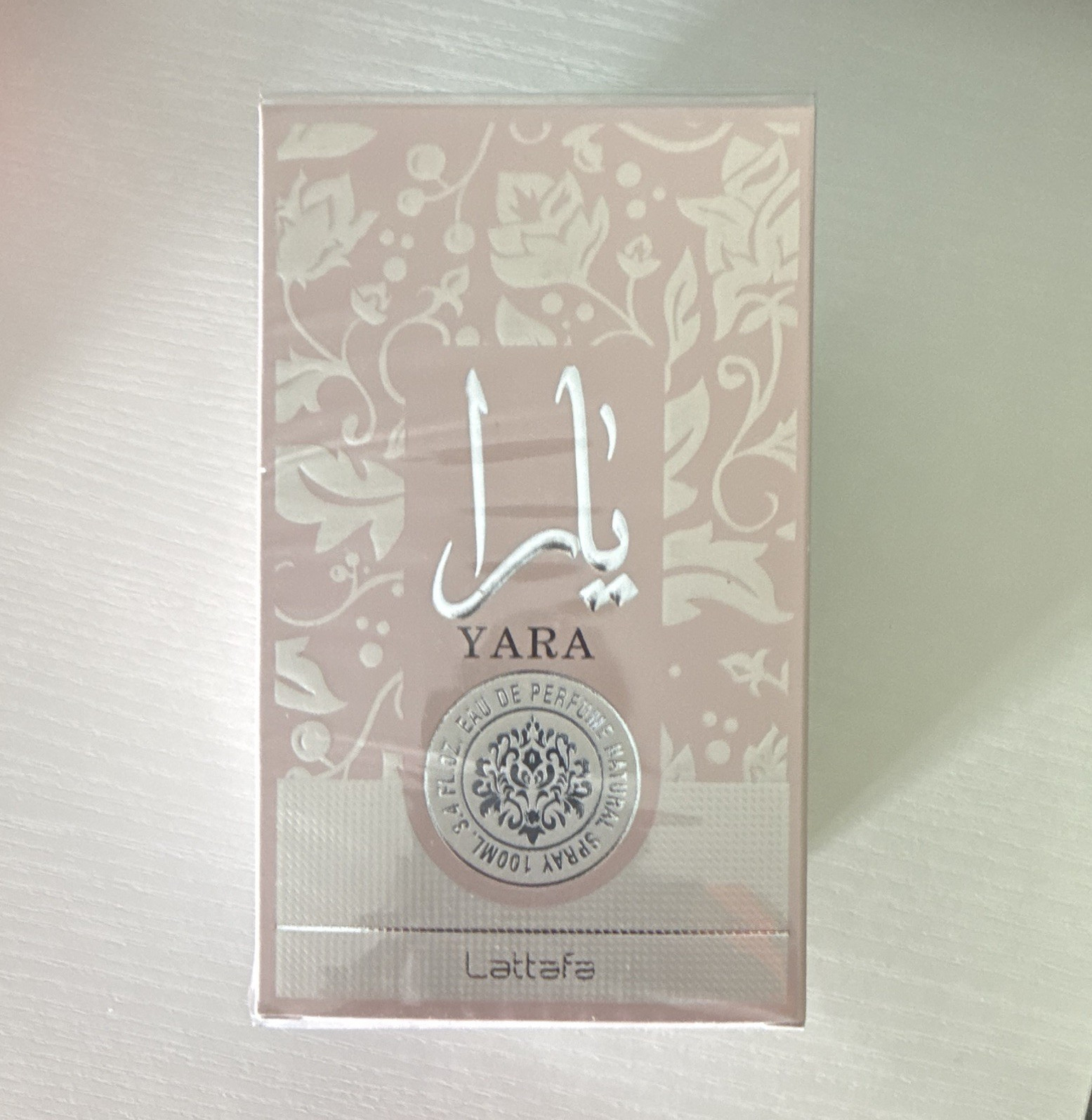 Lattafa Yara Eau de Parfum Spray, Regular Size 3.4 fl oz Exp 12/2030