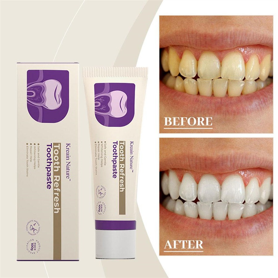 2PACK KREAIN Nature Oral Care Toothpaste for Toothacne & Sensitivity &Bad Mouth