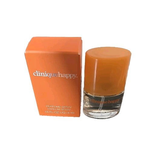 clinique happy Perfume Spray Sample/Trial Size .14 fl oz / 4 ml NIB