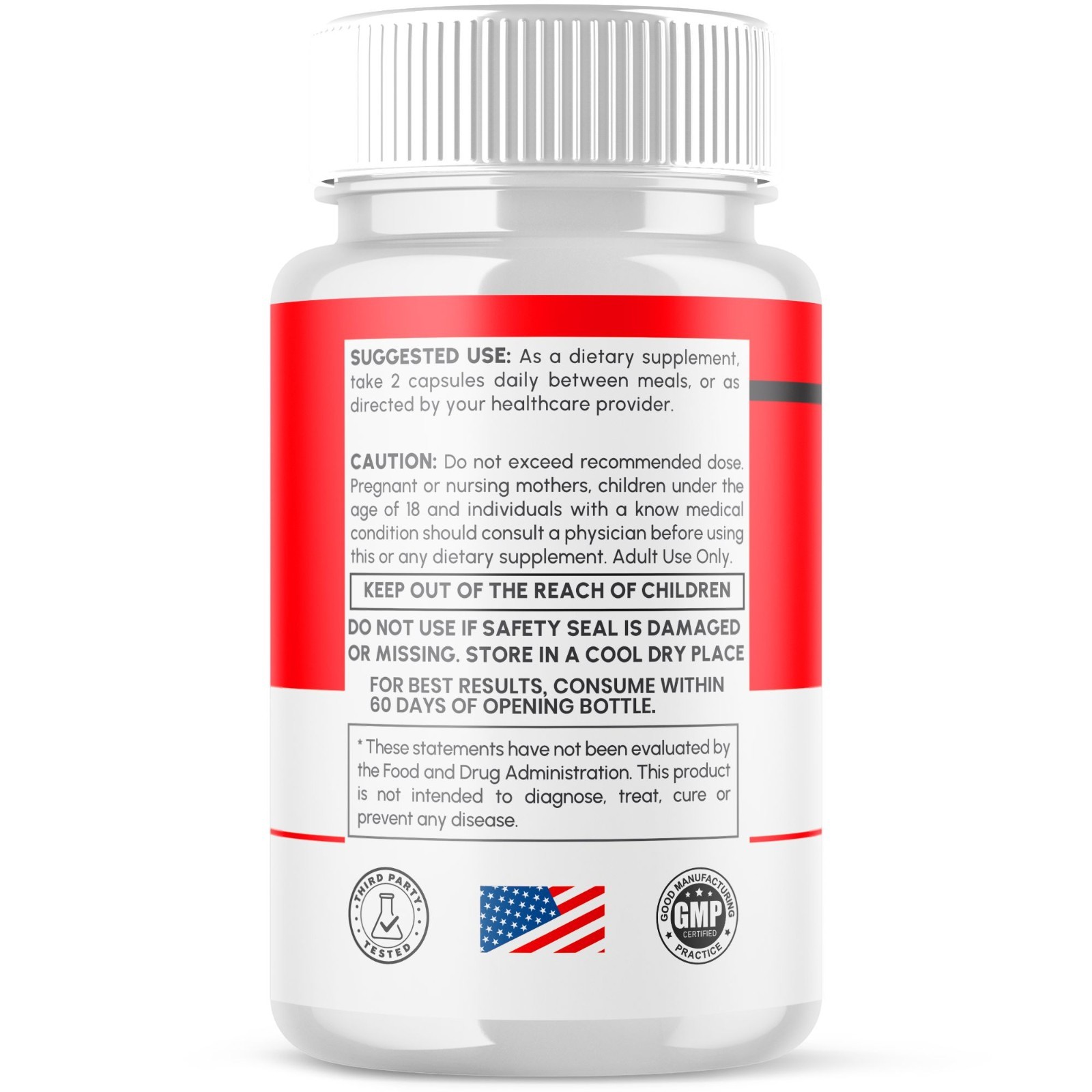 (5 Pack) Max Vitalize Advanced Male Support Supplement MaxVitalize 300 Capsules