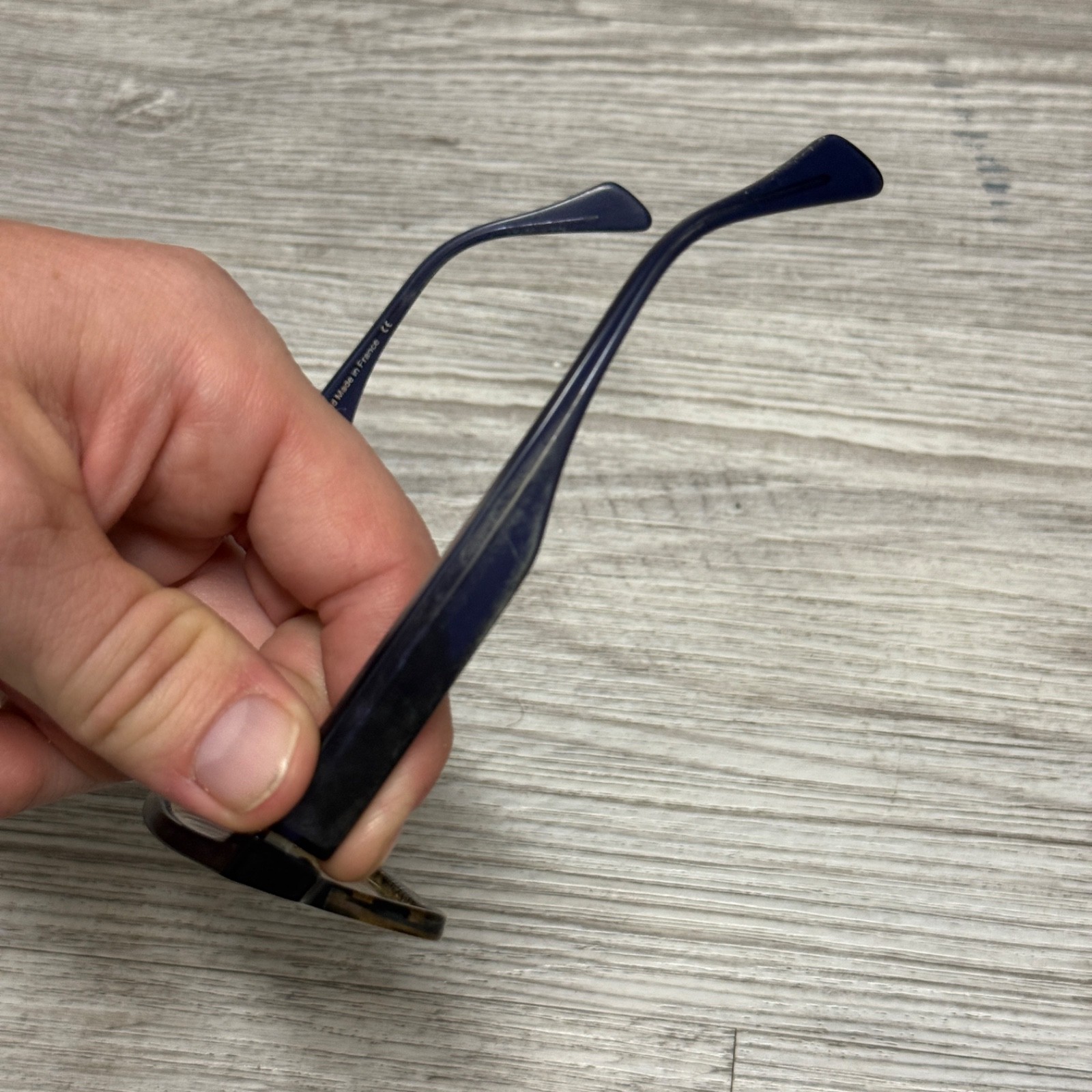 FACE A FACE Paris HAKKA 2 56-19-145 Blue Full Rim Hand Made France Frames Only