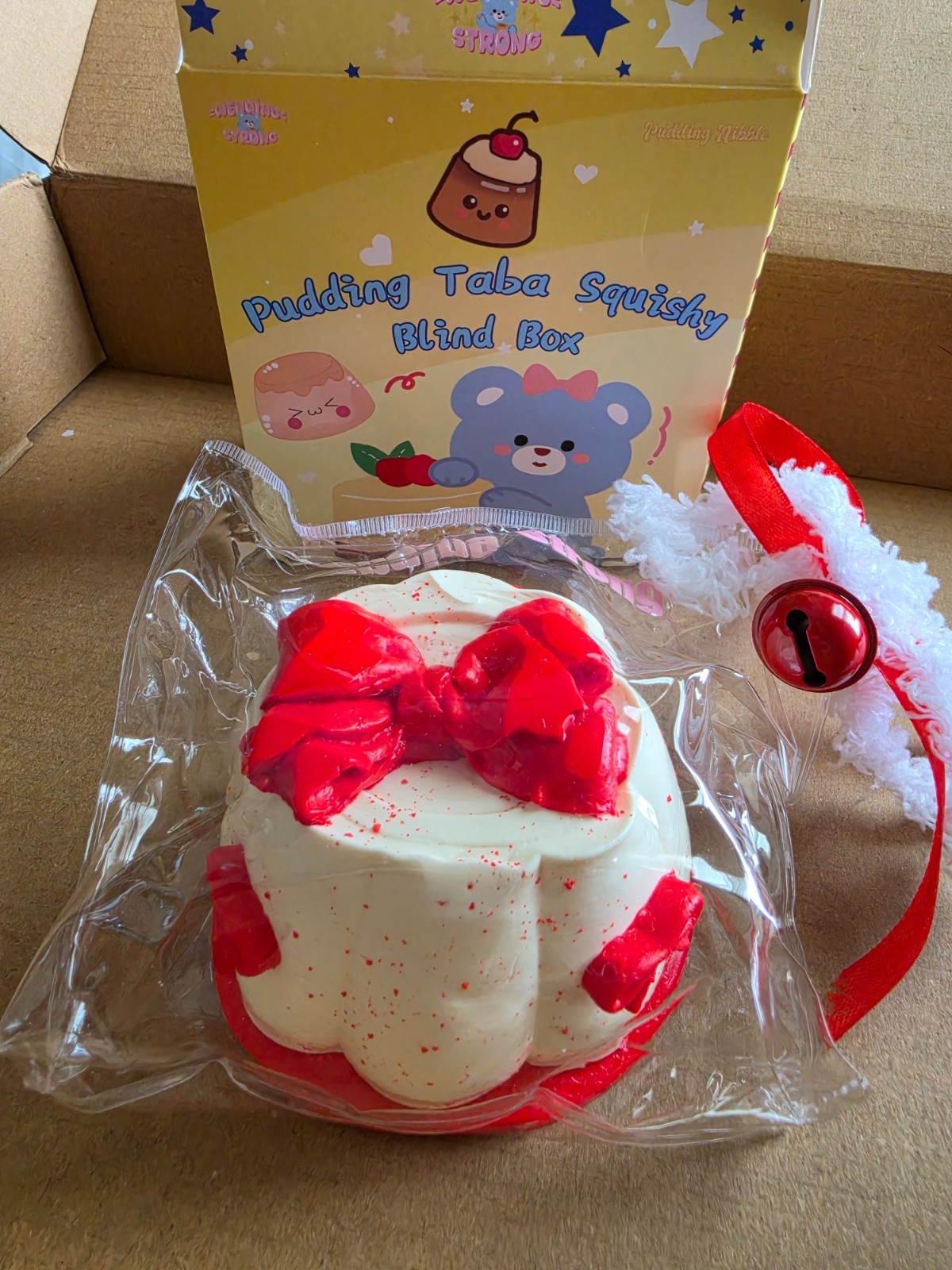 Wenqing Bow Pudding SECRET Squishy NEW!