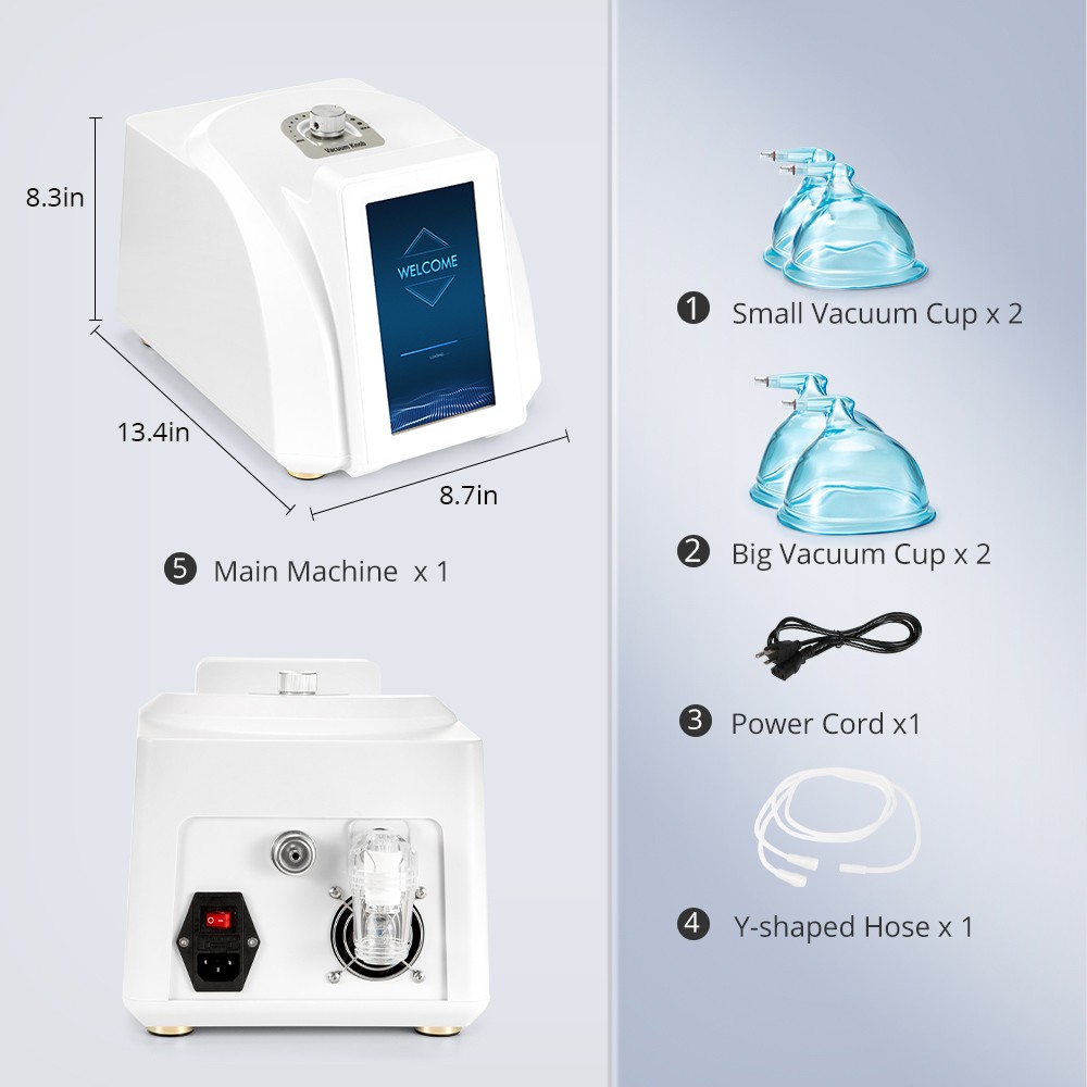 myChway Vacuum Butt Enhancement Machine for Butt Lifting Massage -73 kPa Suction
