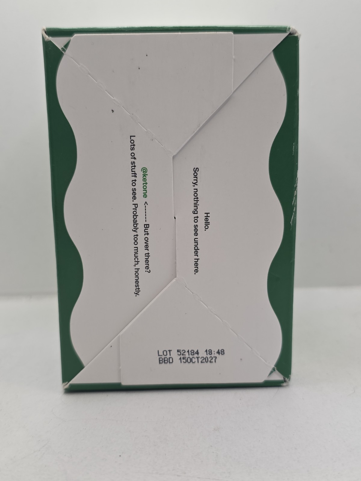 Ketone-IQ Energy Shot Green Apple No Caffeine or Sugar, 6 Bottles, 2 fl oz each