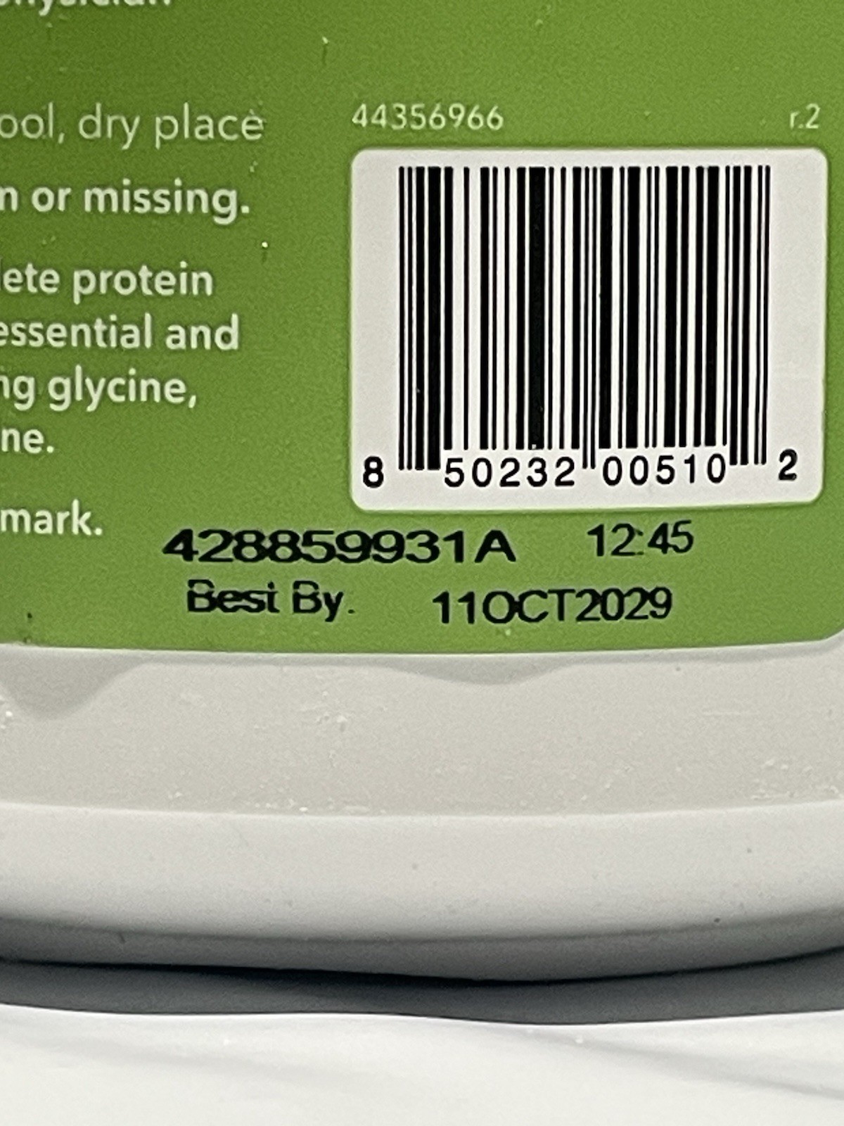 Vital Proteins Unflavored Beef Gelatin 16.4 oz Exp 2029