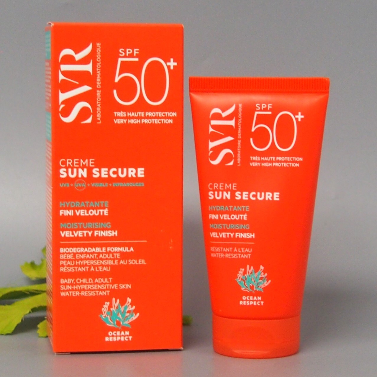 SVR Sun Secure SPF50+ Moisturizing Creme Velvety Finish 50ml EXP 10/2026