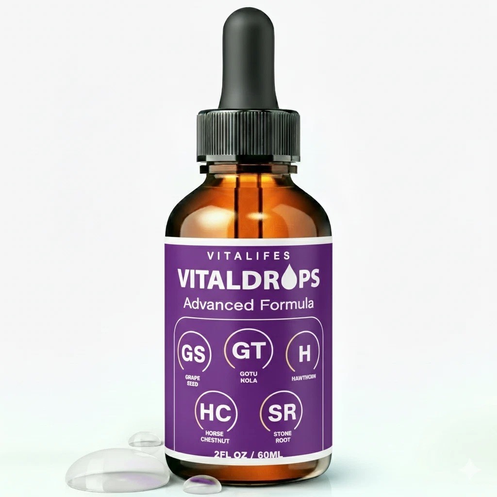 VitalDrops for Boost Male Enhancement Performance, Stamina & Energy (60ml)