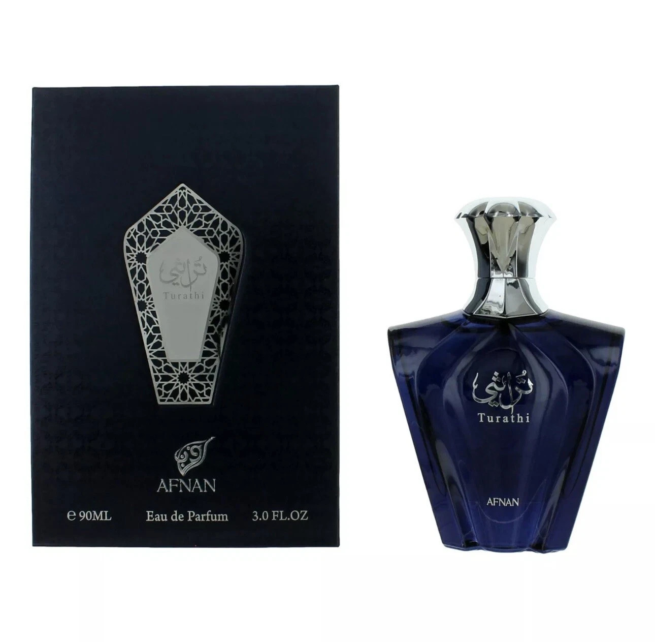 Afnan Turathi Blue 3 fl oz Men’s Eau de Perfume Spray New