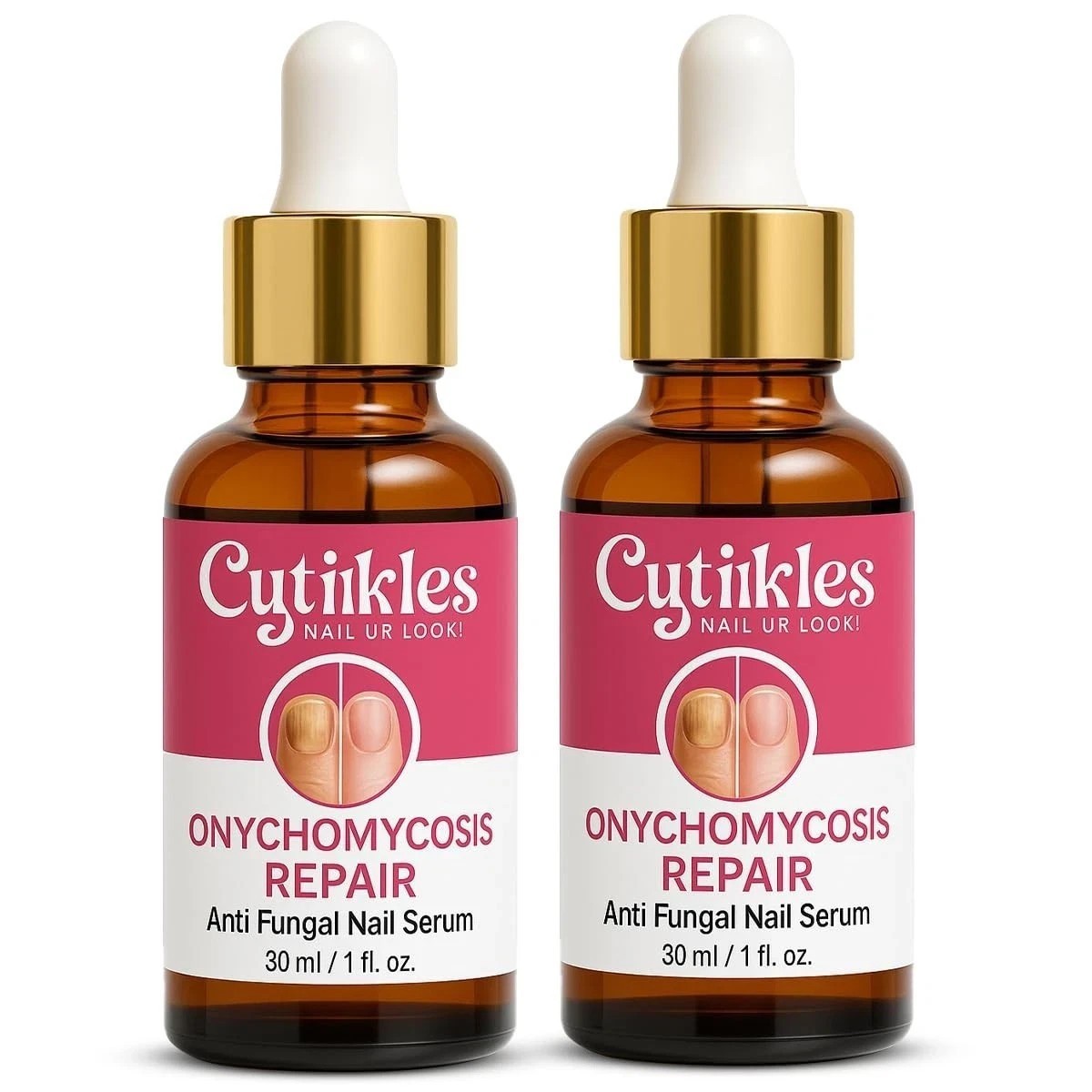 CUTIKLES Anti-Fungal Nail Repair Serum for Healthy Nails Nourishes Nails 30ml X2