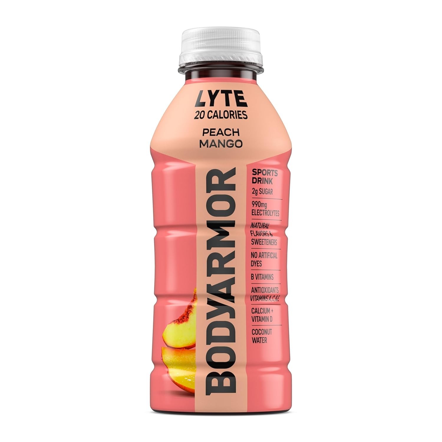 LYTE,Peach Mango,Electrolyte Drink,20 Calories,16 Fl Oz Bottles,Coconut Water…