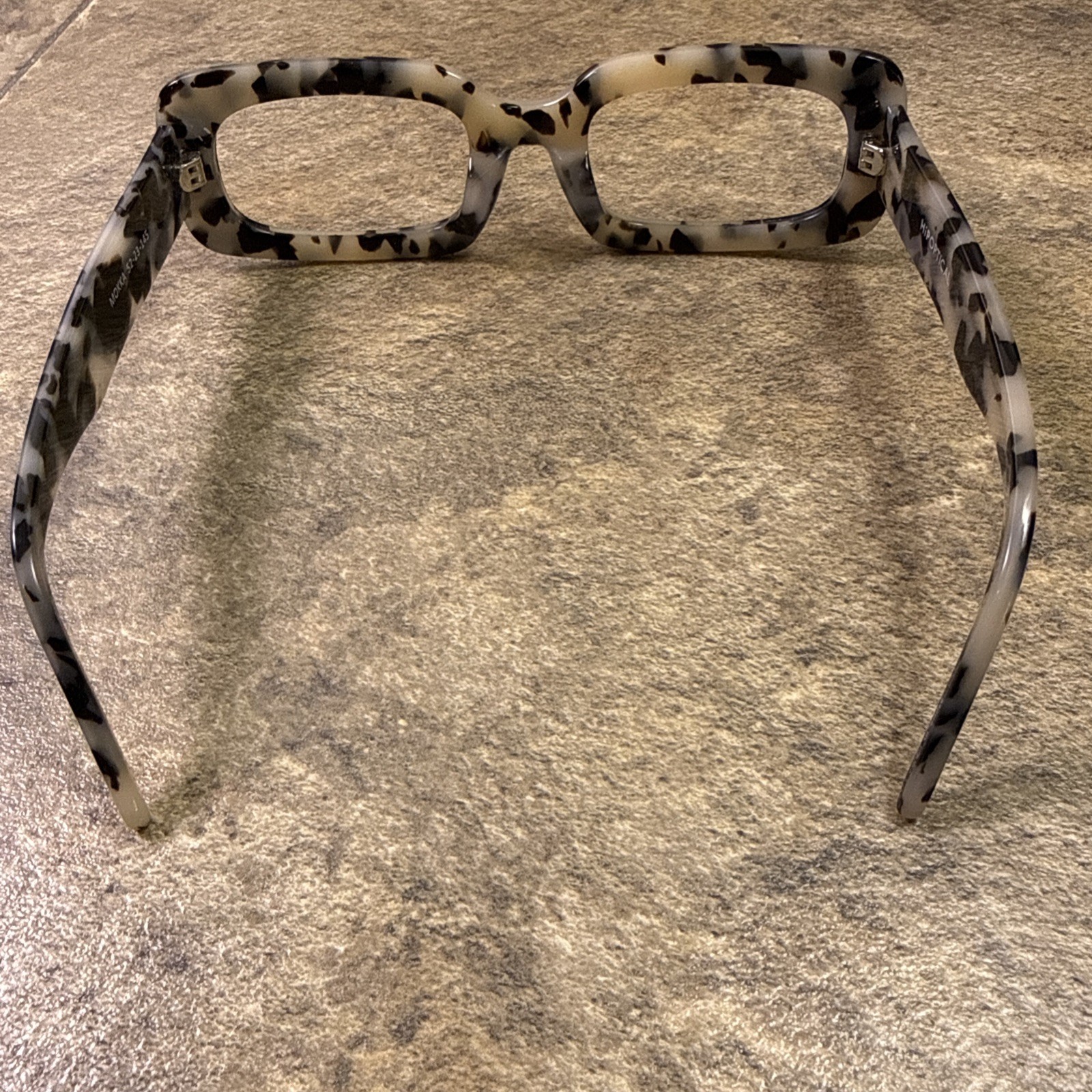 HiP Optical Mokka Eyeglass Frames Gray Black Tortoise Full Rim 52-23-145-30mm