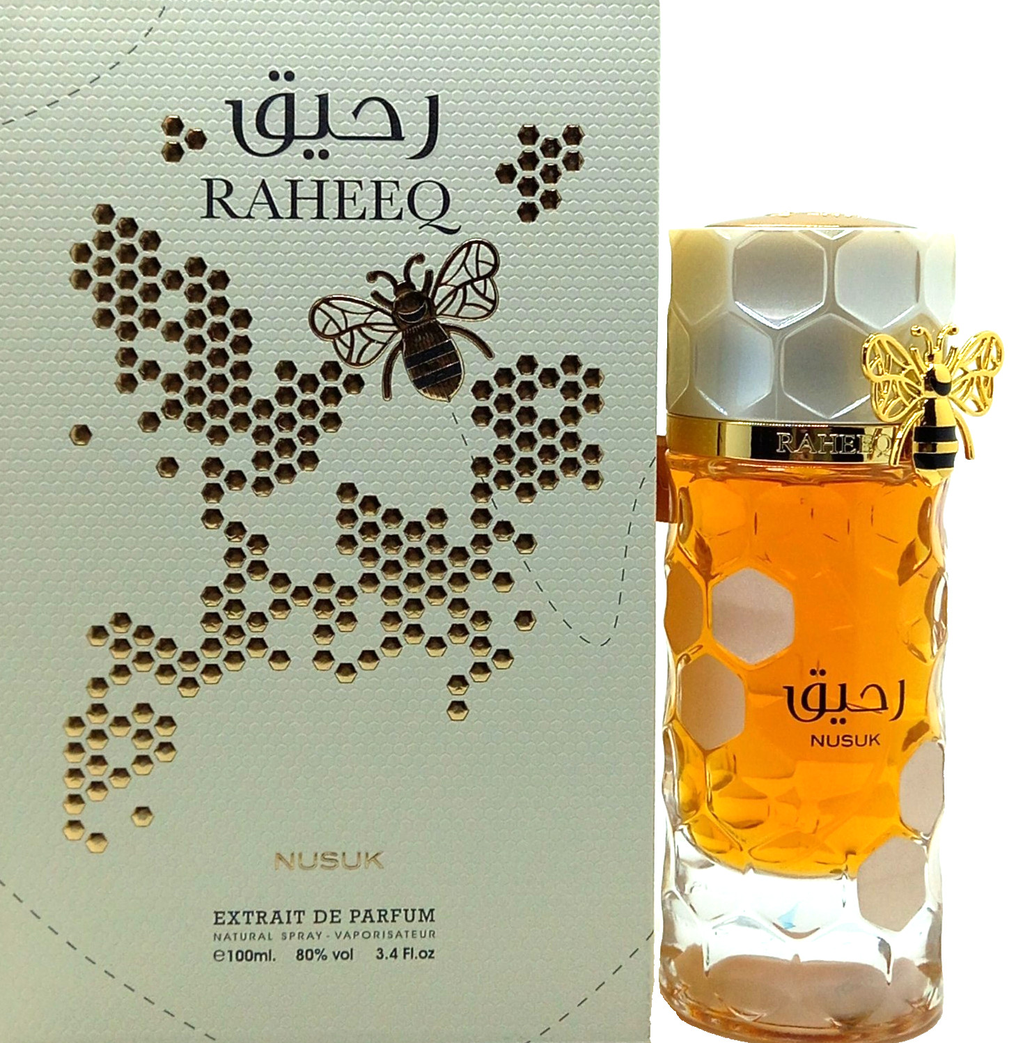 NUSUK RAHEEQ EXTRAIT DE PARFUM SPRAY UNISEX 3.4 Oz / 100 ml BRAND NEW ITEM!!!