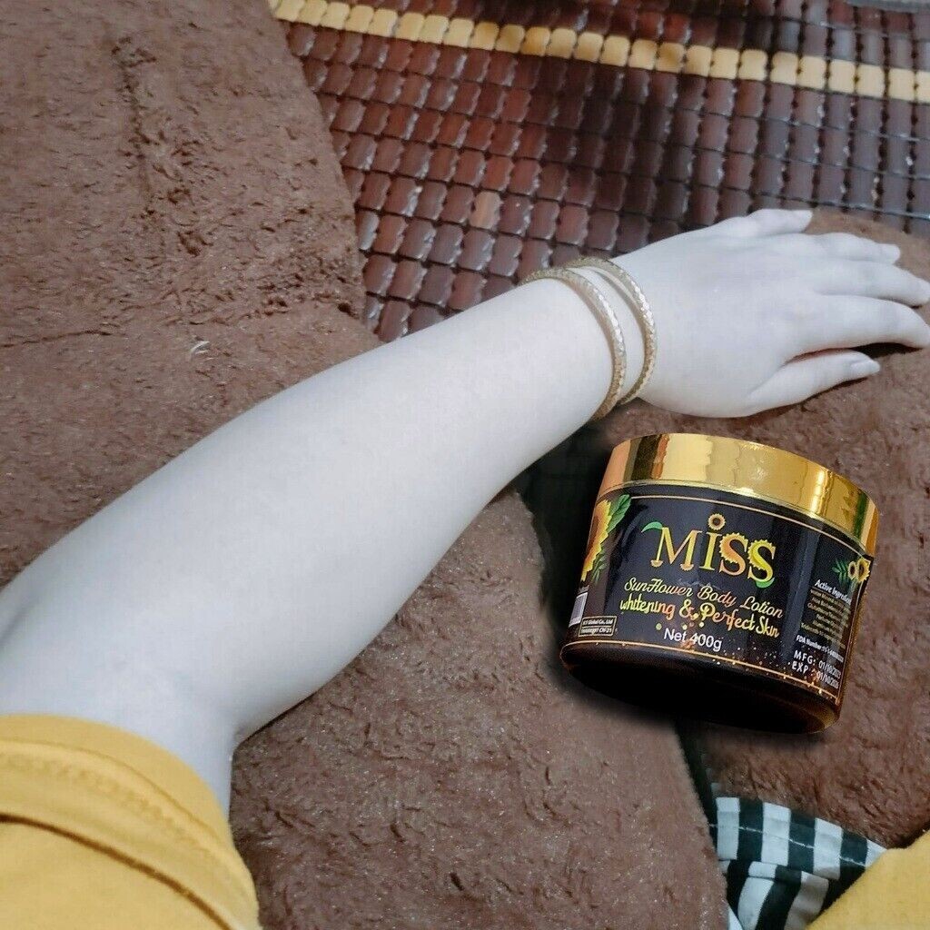 Miss Thai (EXP 04/2028) Thailand Body Cream Whitening, Makeup, Sunscreen 170g-