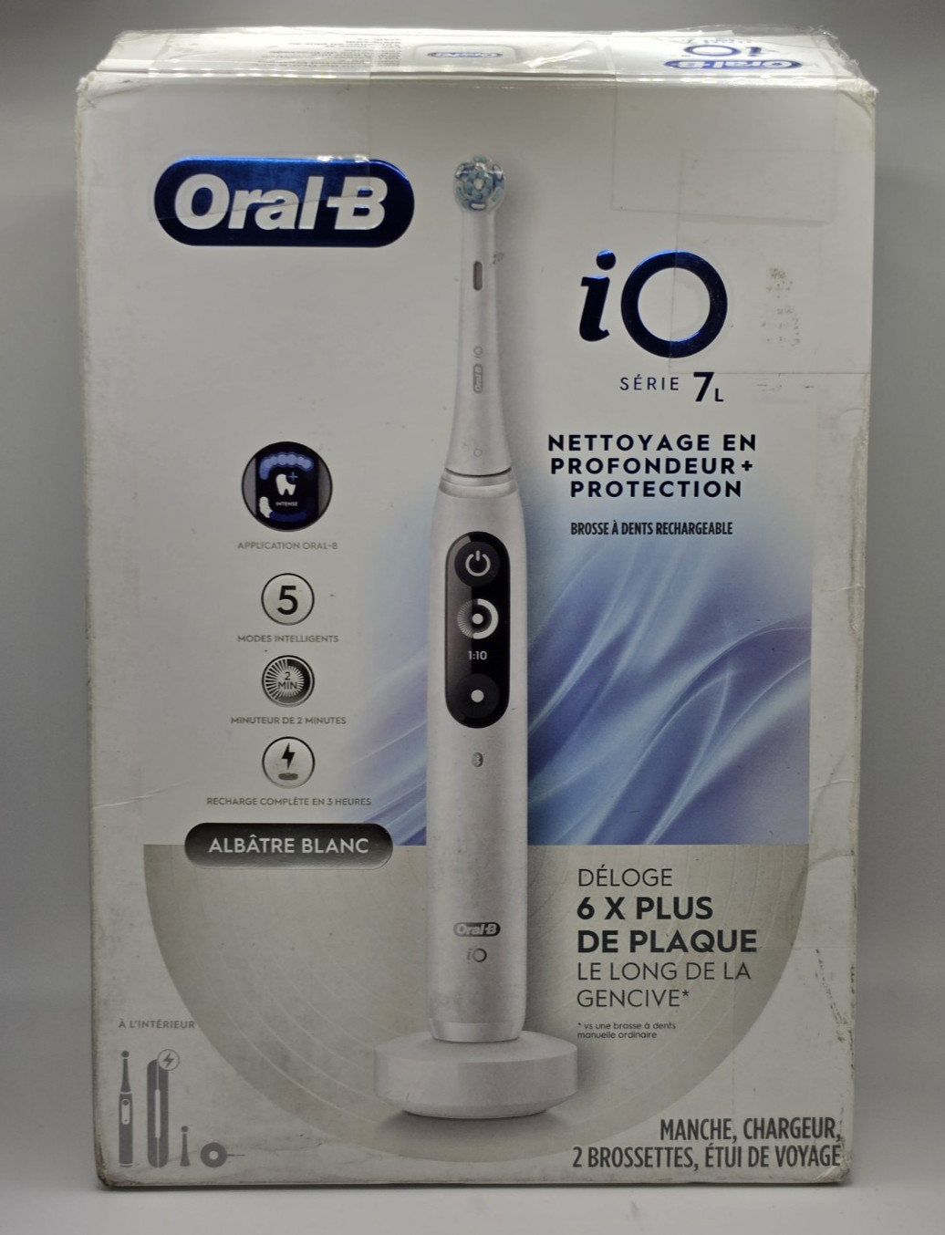 Oral-B iO Series 7L Electric Toothbrush Deep Clean + Travel Case – Used